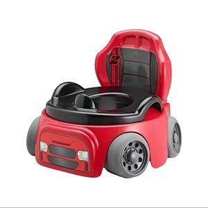 Potty Training Wheels Removable Seat Boys Baby Toilet Toddler Kids Car Racer